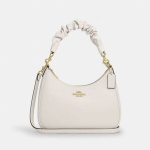 New! Teri Hobo Bag In Gold/Chalk